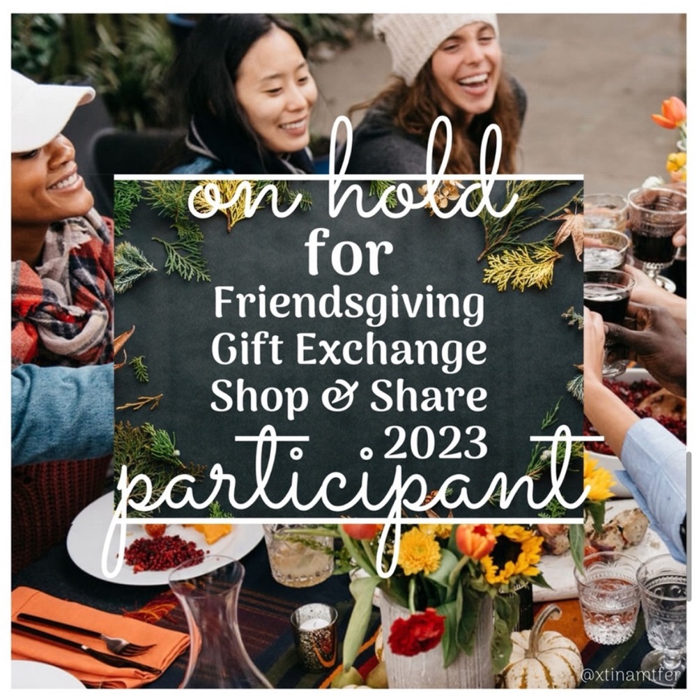 posh friendsgiving listing